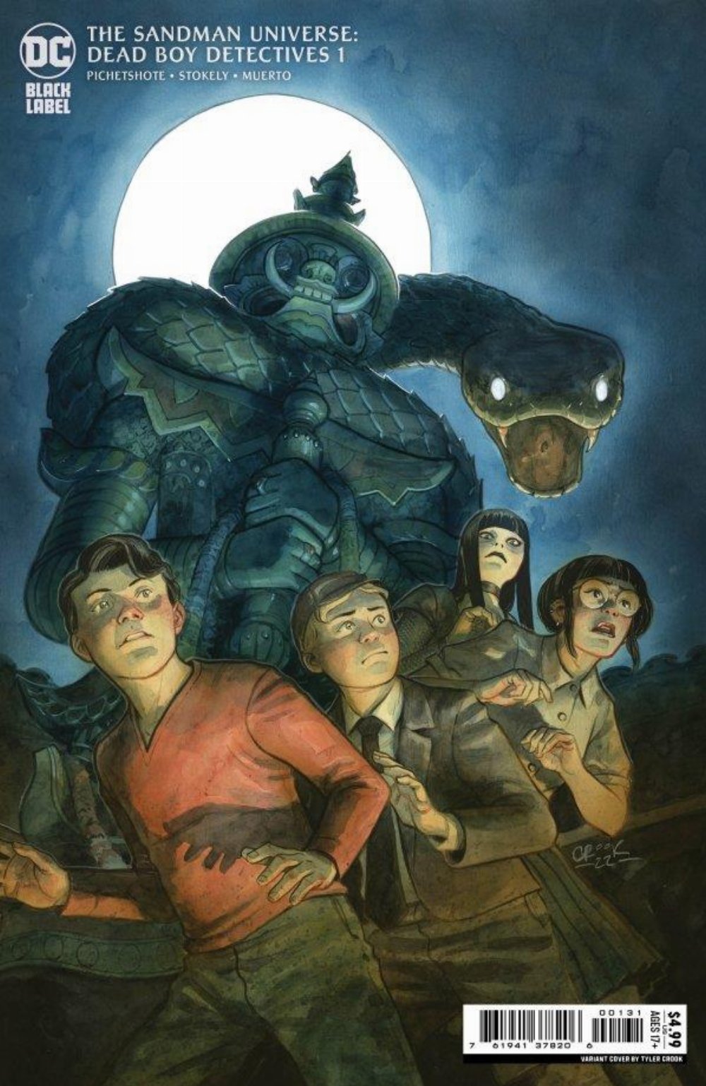 The Sandman Universe: The Dead Boy Detectives #1 Cover C Tyler Crook Card Stock Variant
